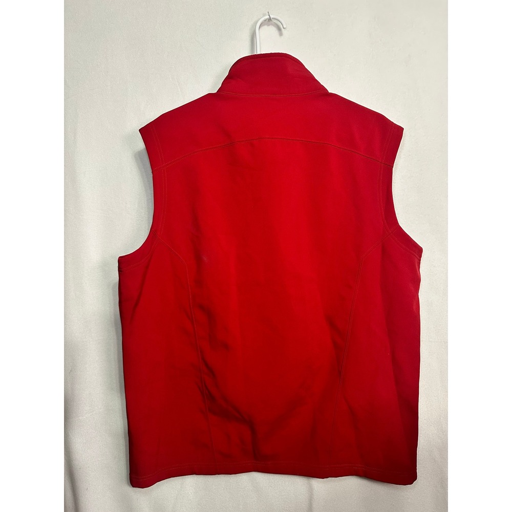 Core 365 Mens CE701 Red‎ Softshell Fleece Lined Vest Lone Star Lights Size Large - Picture 9 of 9